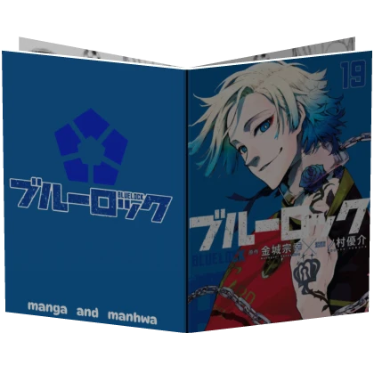 reading blue lock manga vol 19 kaiser | Roblox Item - Rolimon's