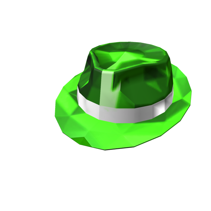 Green Sparkle Time Fedora