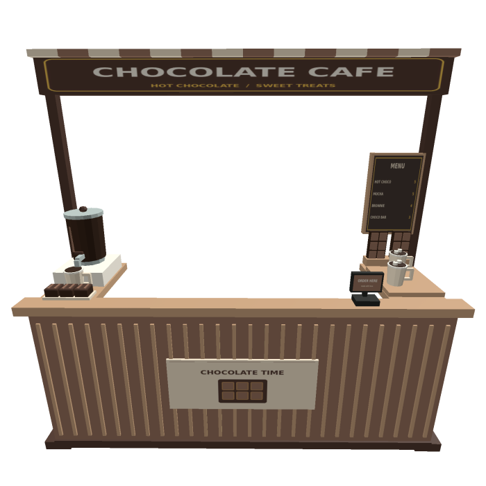 Chocolate Cafe Stand