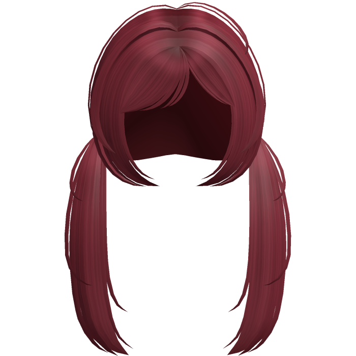 ୨୧ Kawaii Long Red Pigtails