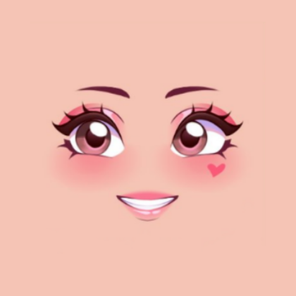 makeup [non transparent] Roblox decal