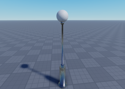 NovaLine Street Lamp – Clean Modern Lighting preview 2