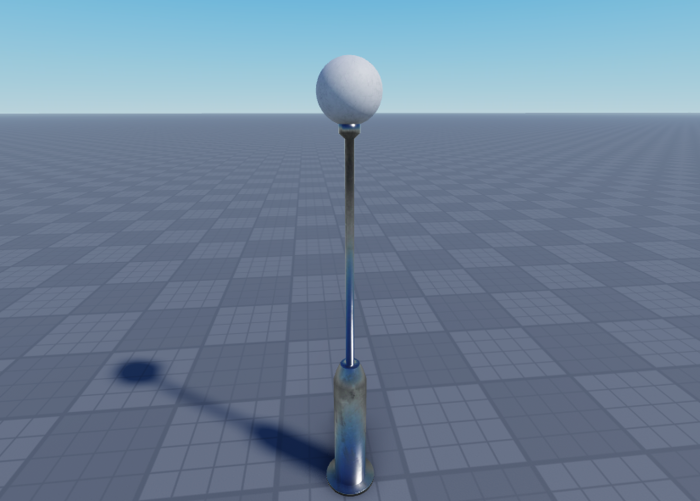 NovaLine Street Lamp – Clean Modern Lighting preview 2