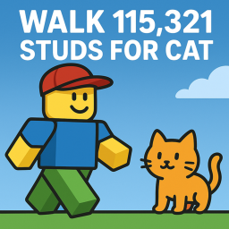 walk 115,321 studs for a cat