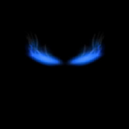 Blue Glowing Eyes Roblox decal