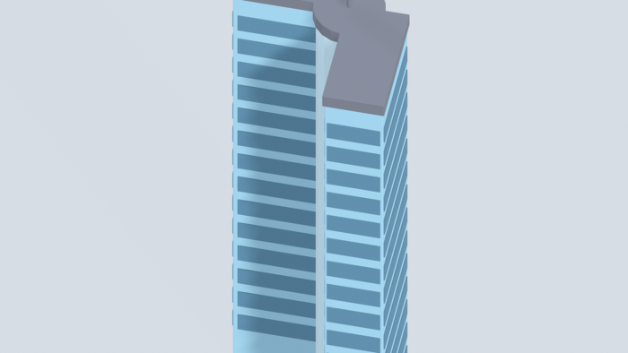 Low Poly Skyscraper Pack x12 Modular City Towers preview 5