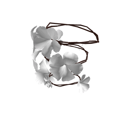 white tropical flower ( korblox ) 