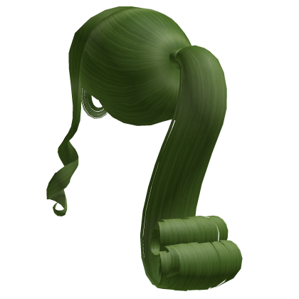 Lucky Curly Ponytail Roblox item