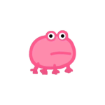 pink frog <3