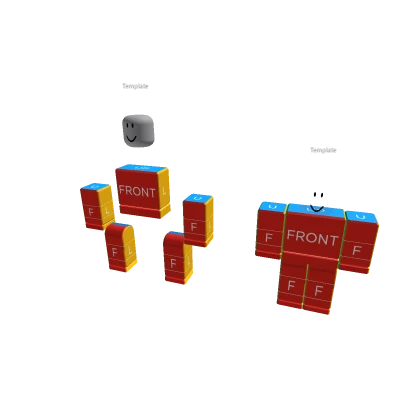 Shirt Pants Template