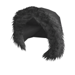 A Grey Fur Hood
