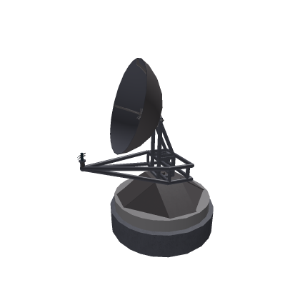 Radar Dish W/Base
