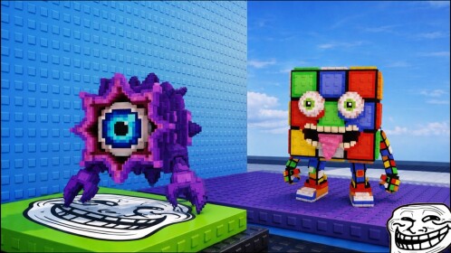 Morph Into Brainrot Troll Tower 🔥