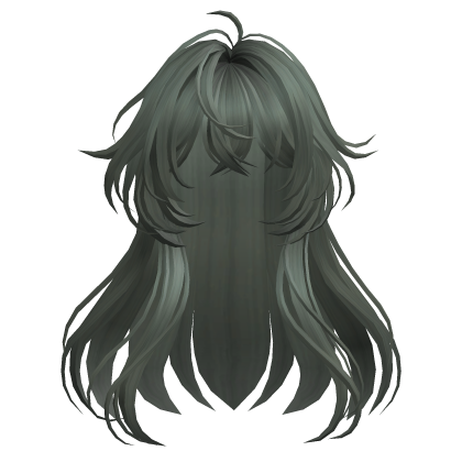 Anime Girl Hairstyle(Green) Roblox item