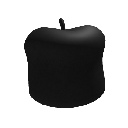 Medieval  Black Squared Hat With Tail Roblox item