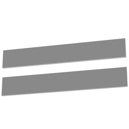 White Double Line Hair Clips Roblox item