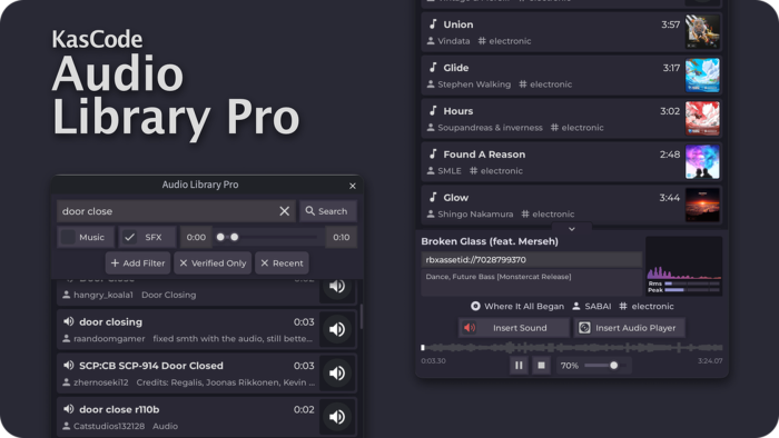 Audio Library Pro - Advanced Music and SFX Search  preview 1