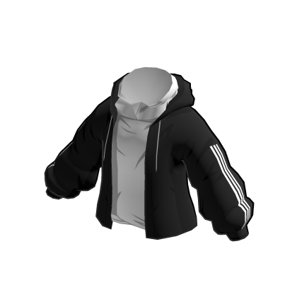 adidas Black Over White Top