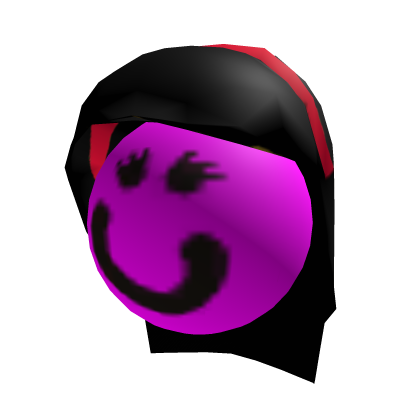 BIGHEAD: Black and Red Hair Roblox item