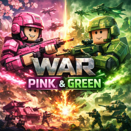war pink and green