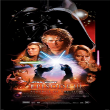 Star Wars - Revenge of the Sith Poster Roblox decal