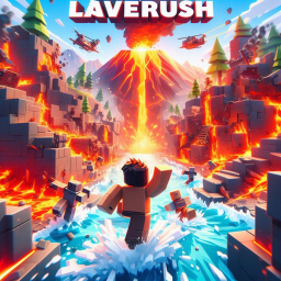 Lava Rush: Escape the Heat! 🌋🔥