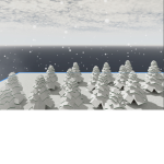 lost in snow land