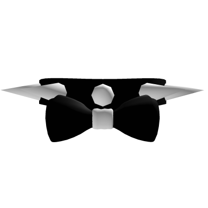 Black&White Spiked Collar w/ Bow (↑)