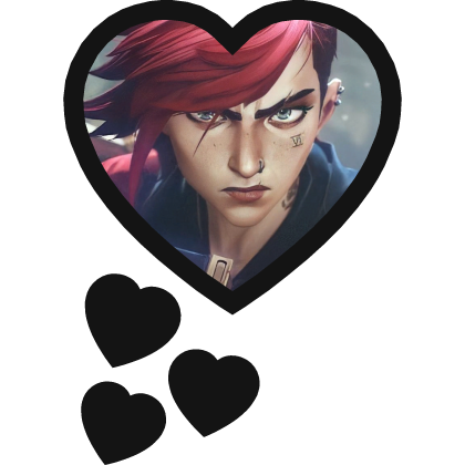 Vi Thinking Hearts League Of Legends