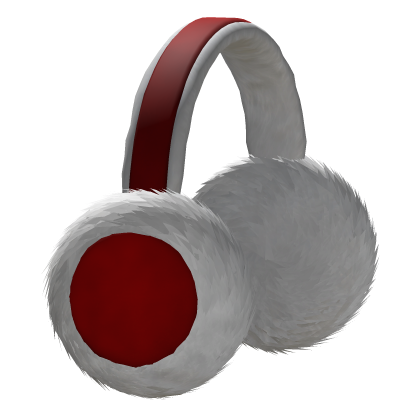 Earmuffs Fluffy Christmas Chunky Headphones Gyaru - Roblox