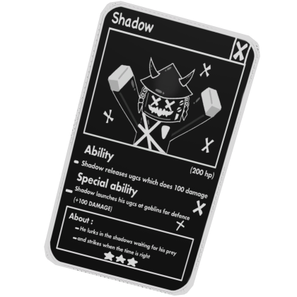 Shadow's Trading Card thumbnail