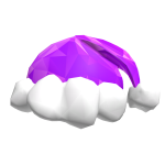 Santa Hat - Amethyst Sparkle