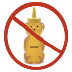 no honey..