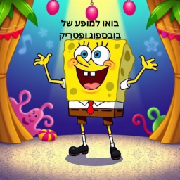 המופע של פטריק ובובספוג