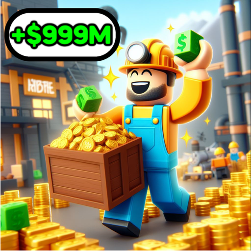 [3X💰] Idle Miner Tycoon💎 official Roblox game thumbnail