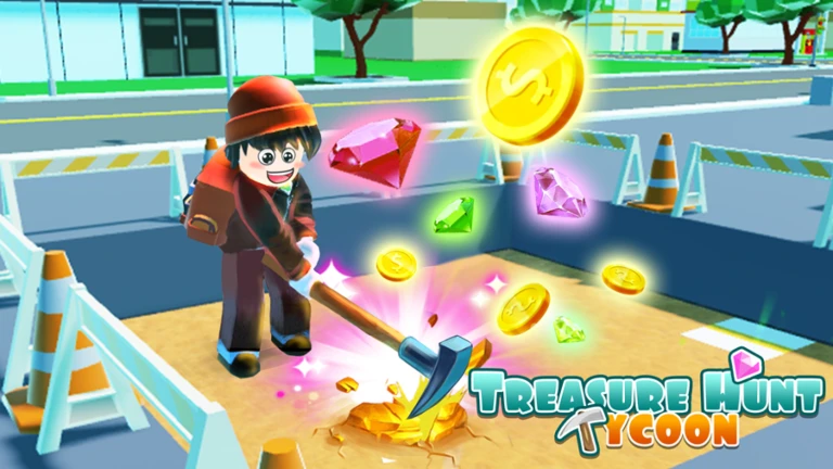 More About Treasure Hunt Tycoon, Image source: Roblox.com