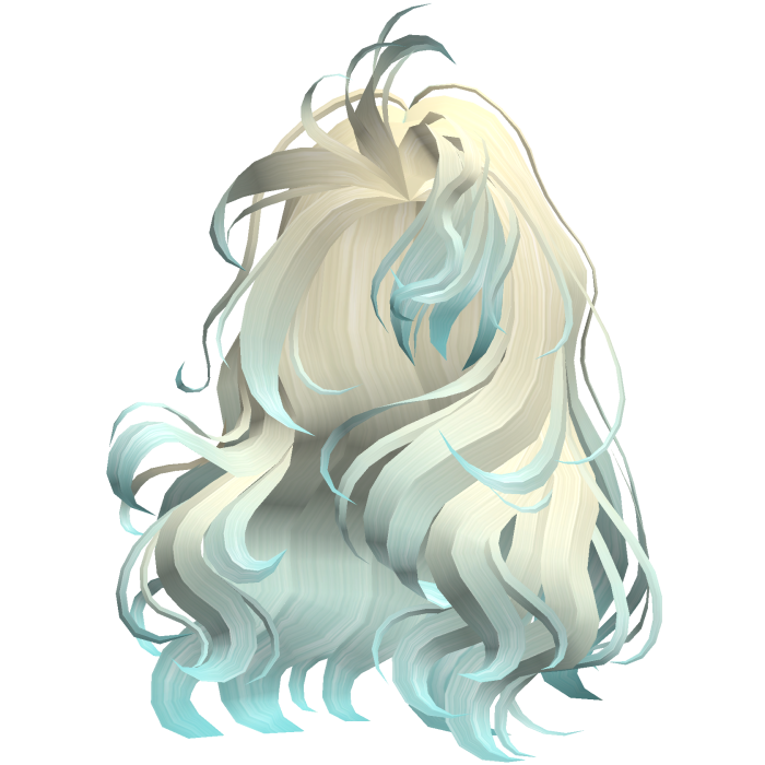 Curly Blowout Sandy Blue