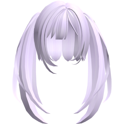 cute straight long pigtails moe emo vkei purple Roblox item