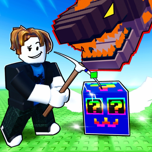 Break Lucky Blocks for Fish!
