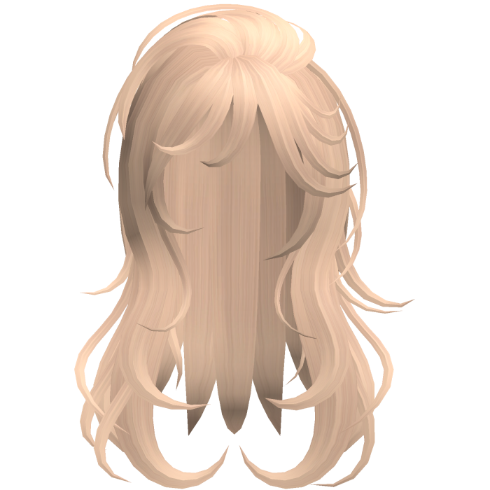 Soft Flowy Long Layered Hair (Blonde)