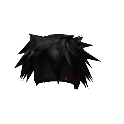 Black Messy Scene Hair