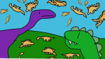 Raining dinos