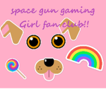 Space gun gaming boy fan club
