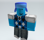 The blue man family