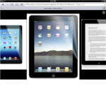 iPad user