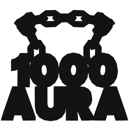 Cartoony Rainbow 1000 Aura Chain Roblox item