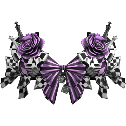 Checkered Chess Piece Corset Top Roses Pastel Blue