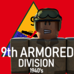 1940s 9th Armored Division