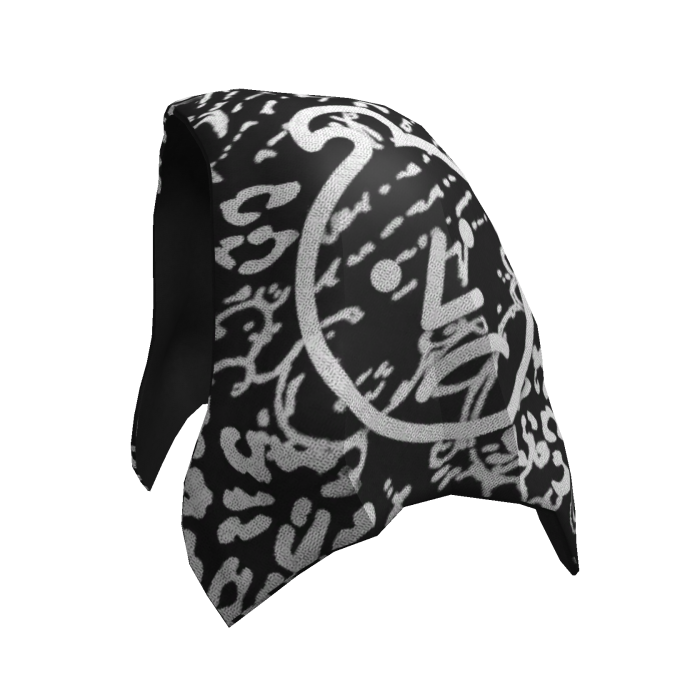 Black Headscarf Hood Viperr