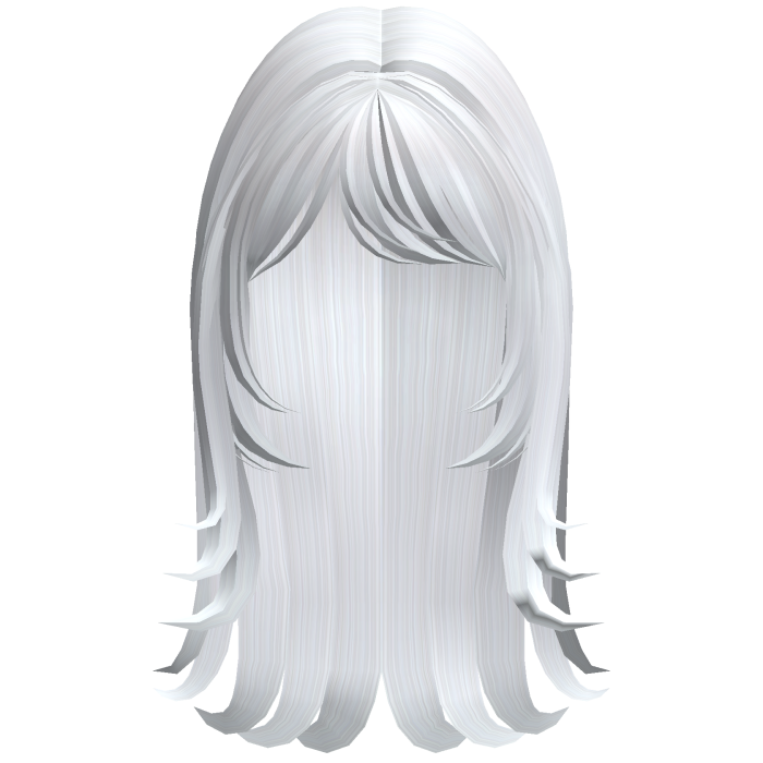 Cute Side Swept Layered Hair (White)